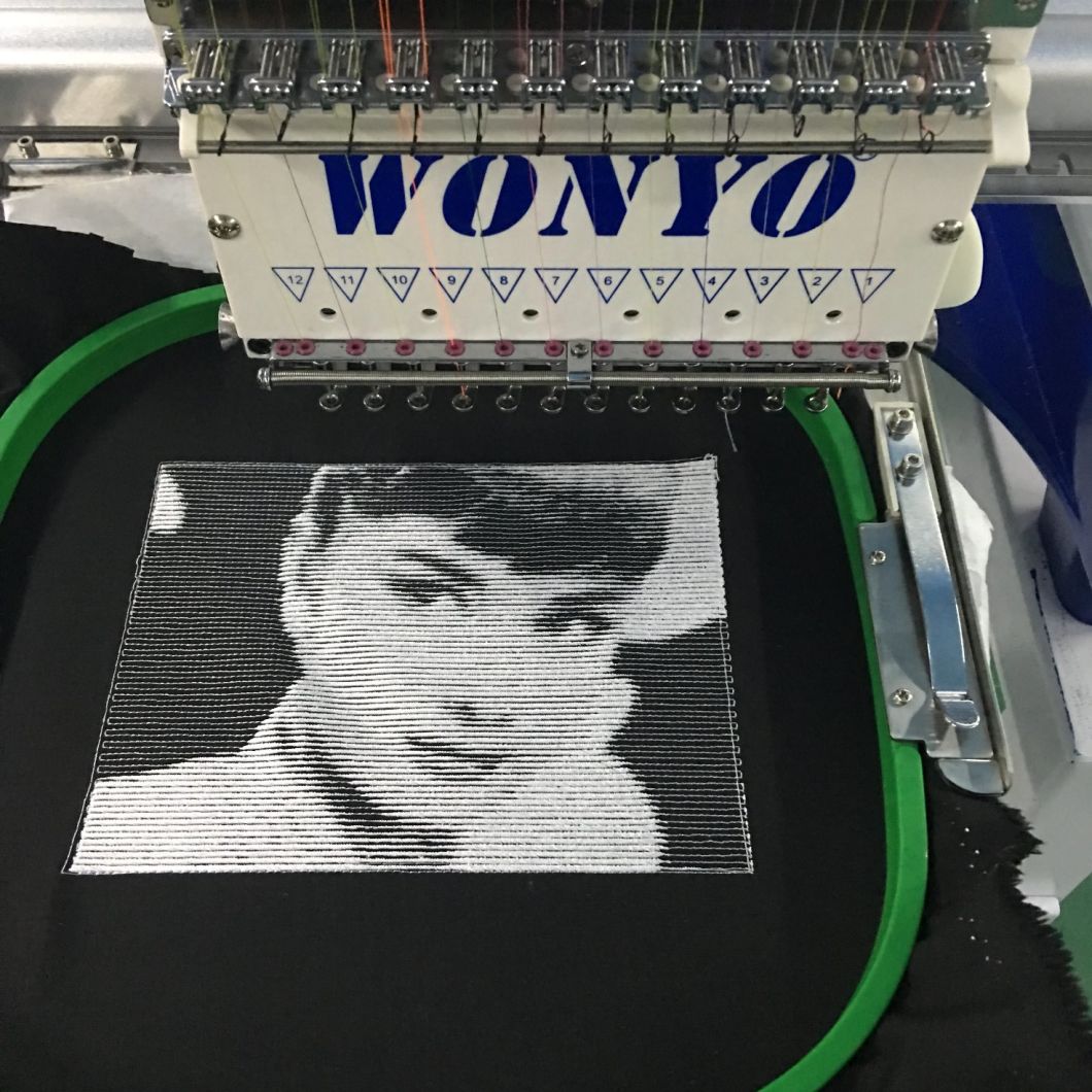 2018 Wonyo Single Head Compact / Tubular / Computerized / Feiya Hafciarka do czapki / Tshirt / Flat