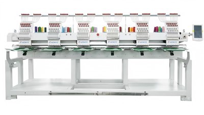 Commercial 6 Head High Speed Monogramming Logo Hafciarka