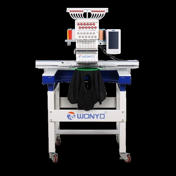 Big-area 1 Head Automatic Embroidery Machine With Multi Needles